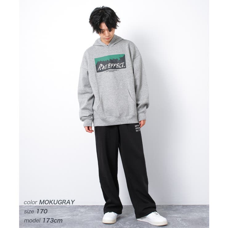 RATEFFECT MOUNTAIN裏起毛フーディー トップス | 子ども服 SHUSHU | 詳細画像9 