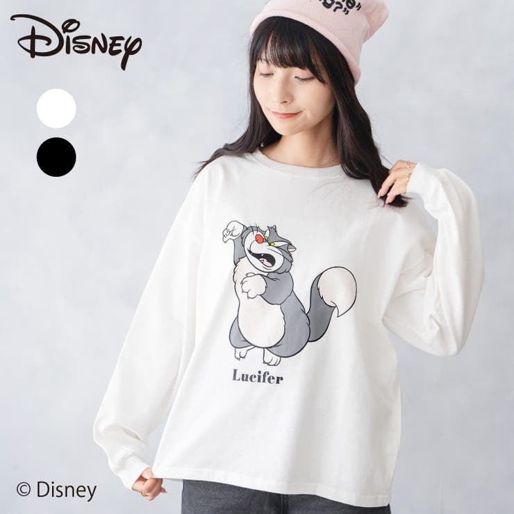 ディズニー ルシファー ロングTシャツ | SHUSHU | 詳細画像1 