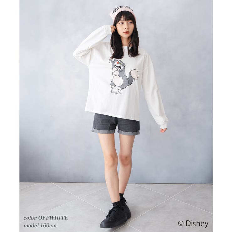 ディズニー ルシファー ロングTシャツ | SHUSHU | 詳細画像8 
