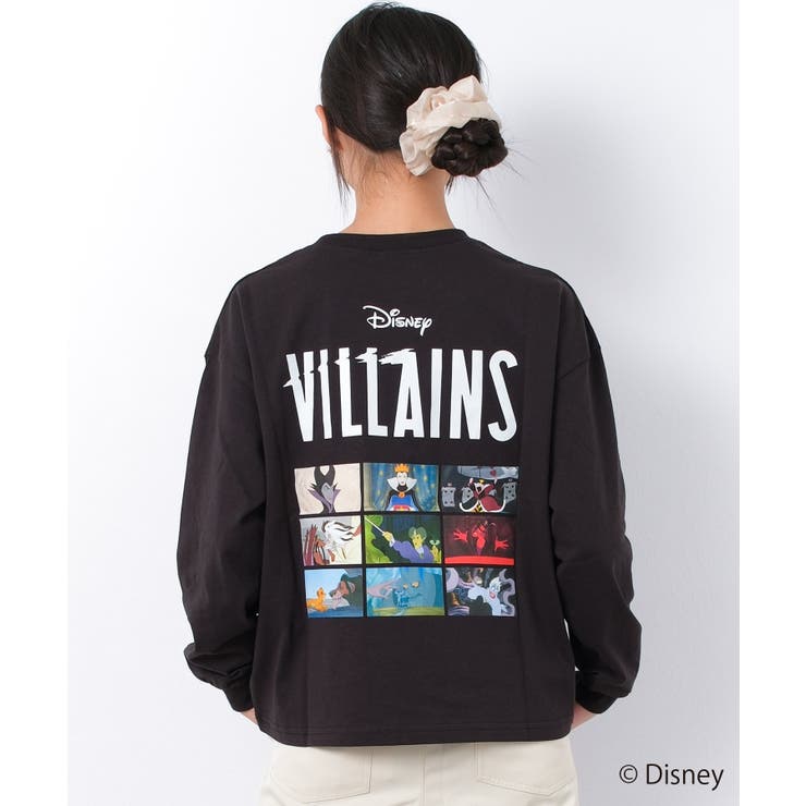 ブラック | ディズニー ヴィランズ ロングTシャツ | 子ども服 SHUSHU