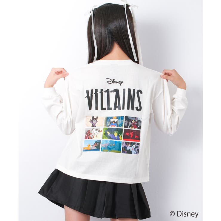 オフホワイト | ディズニー ヴィランズ ロングTシャツ | 子ども服 SHUSHU