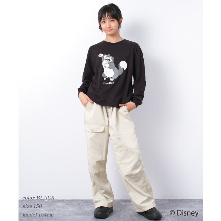 ディズニー ルシファー ロングTシャツ | 子ども服 SHUSHU | 詳細画像2 