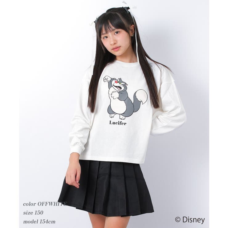 ディズニー ルシファー ロングTシャツ | 子ども服 SHUSHU | 詳細画像5 