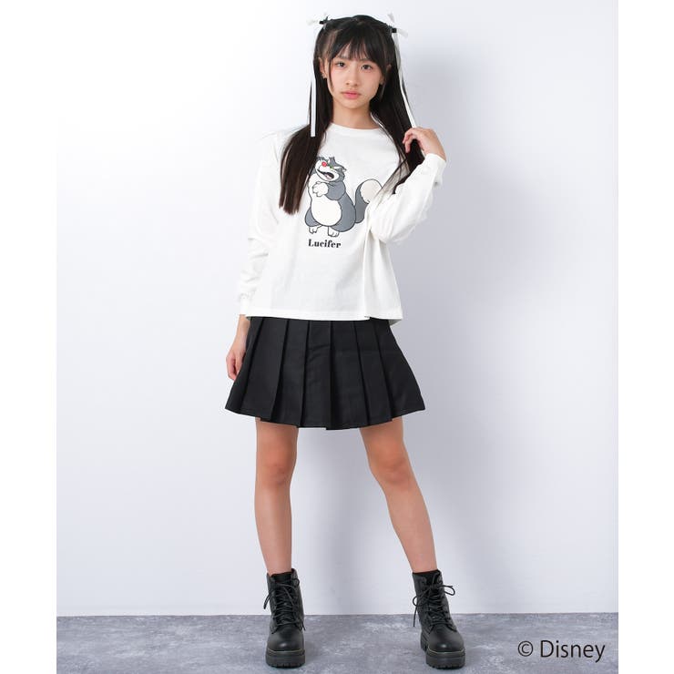 ディズニー ルシファー ロングTシャツ | 子ども服 SHUSHU | 詳細画像6 
