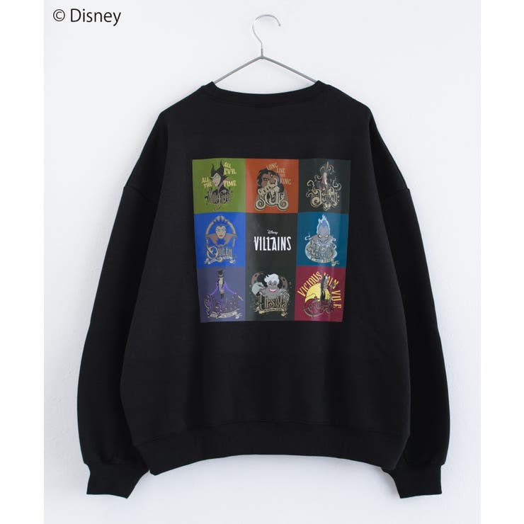 ディズニー ヴィランズ キャラクターボックス裏起毛トレーナー | SHUSHU | 詳細画像10 