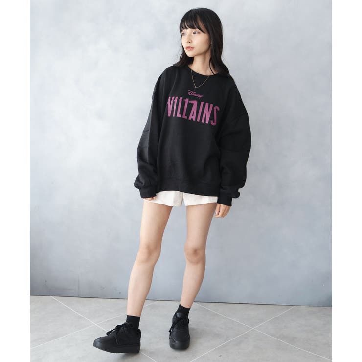 ディズニー ヴィランズ 裏起毛キャラクタートレーナー | SHUSHU | 詳細画像8 