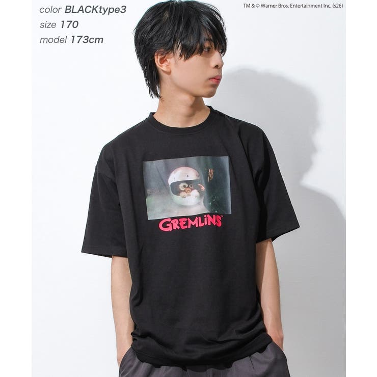 ブラック系3 | GREMLINS グレムリン Tシャツ | 子ども服 SHUSHU