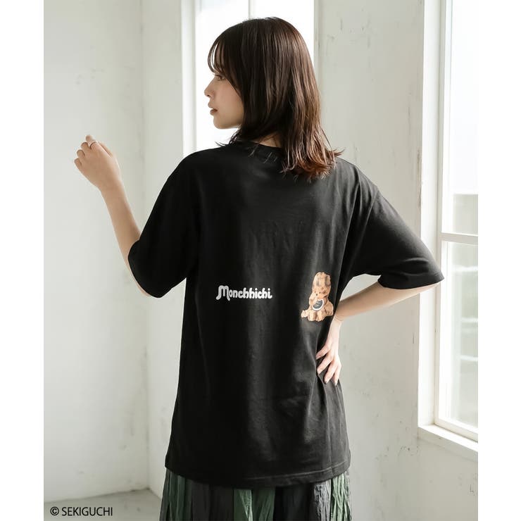 ブラック系2 | モンチッチ プリントTシャツ Monchhichi | 子ども服 SHUSHU