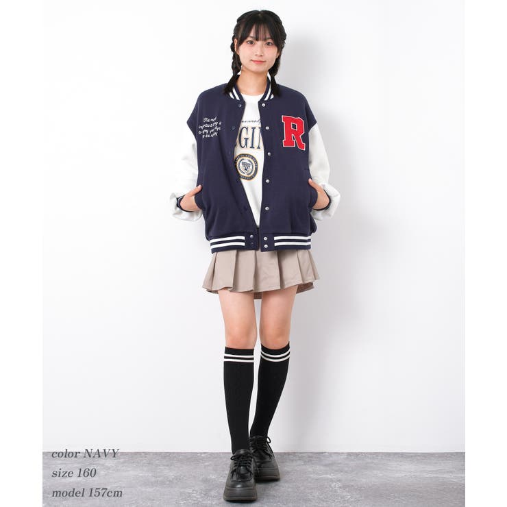 裏起毛スタジャン アウター あったか | 子ども服 SHUSHU | 詳細画像11 