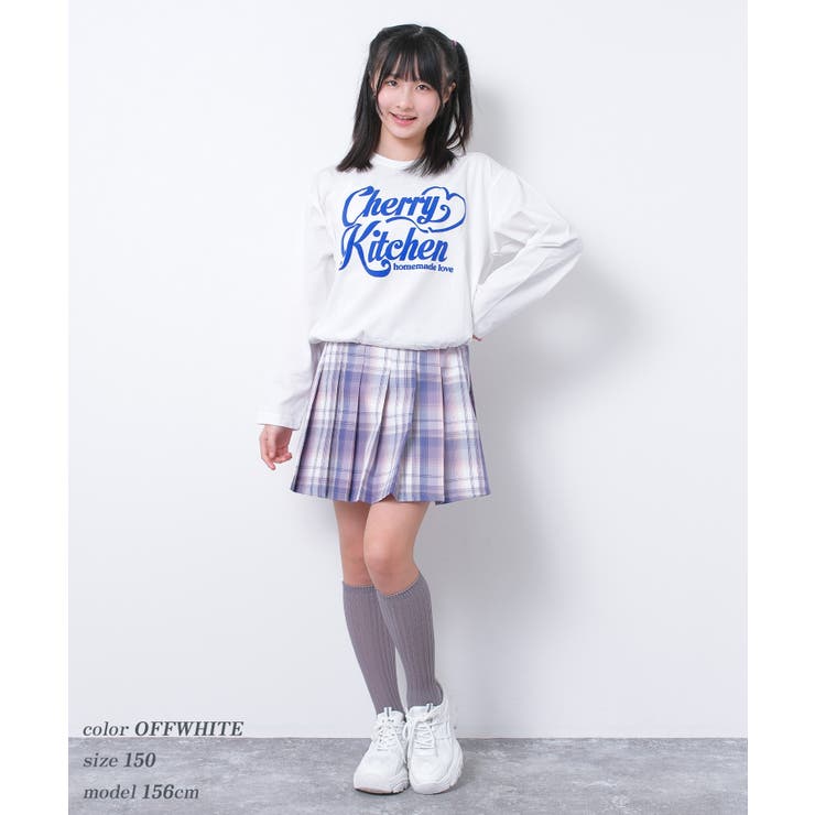 接触冷感裾ドロストロングTシャツ トップス ロンT | 子ども服 SHUSHU | 詳細画像2 