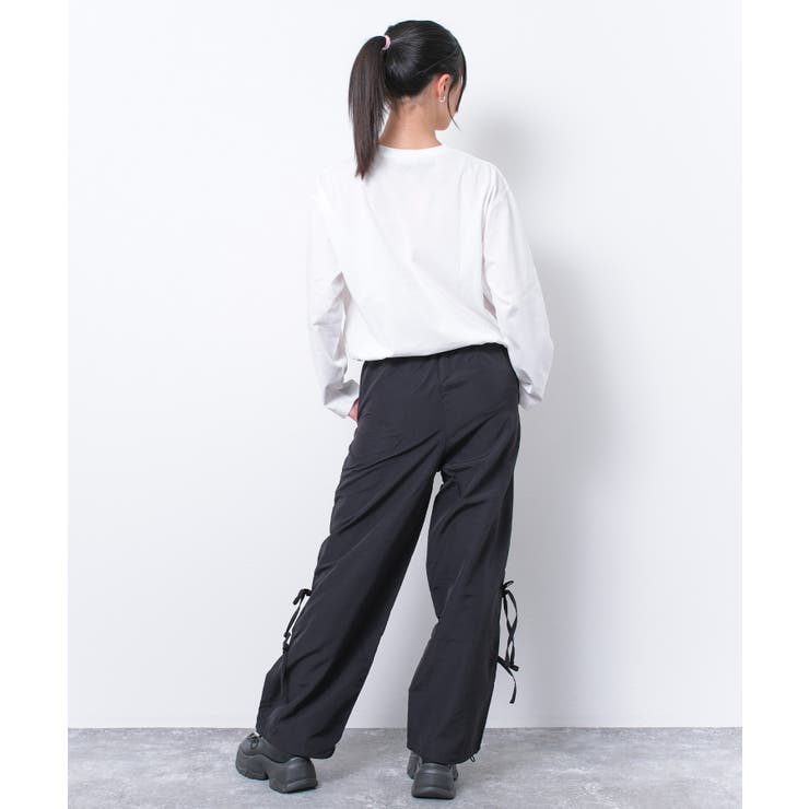 接触冷感裾ドロストロングTシャツ トップス ロンT | 子ども服 SHUSHU | 詳細画像7 