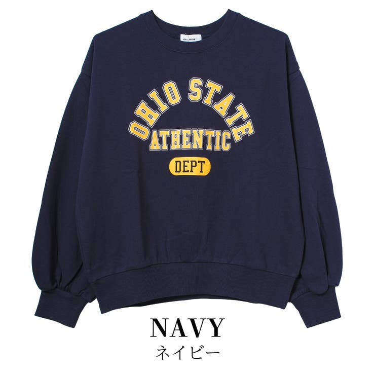 カレッジロゴプルオーバー トレーナー 裏毛 | 子ども服 SHUSHU | 詳細画像14 