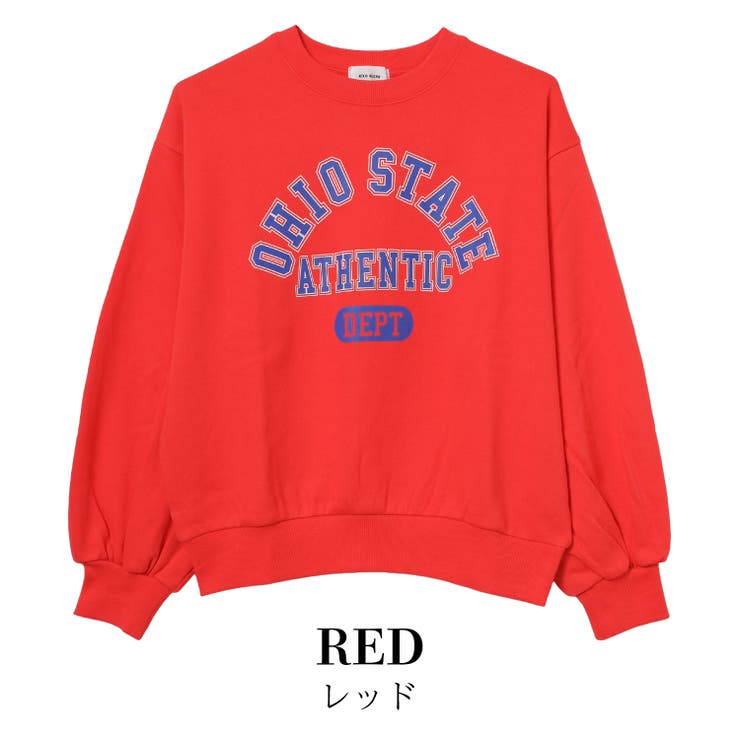 カレッジロゴプルオーバー トレーナー 裏毛 | 子ども服 SHUSHU | 詳細画像15 