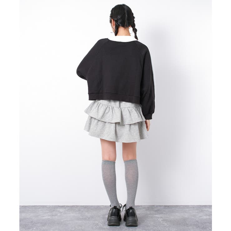 裏起毛ハーフジップトレーナー トップス あったか | 子ども服 SHUSHU | 詳細画像10 