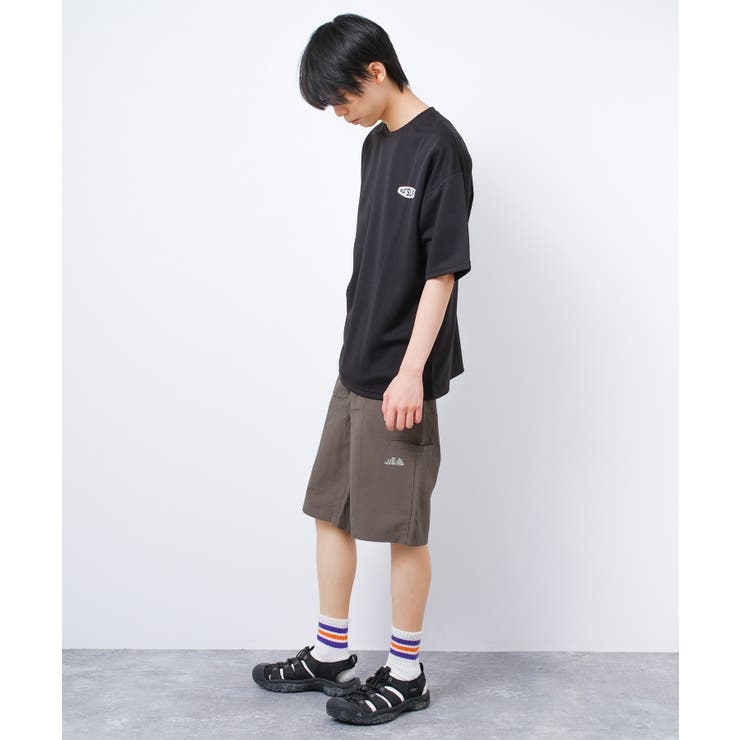水陸両用ナイロンワイドハーフパンツ ボトムス 半ズボン | 子ども服 SHUSHU | 詳細画像6 