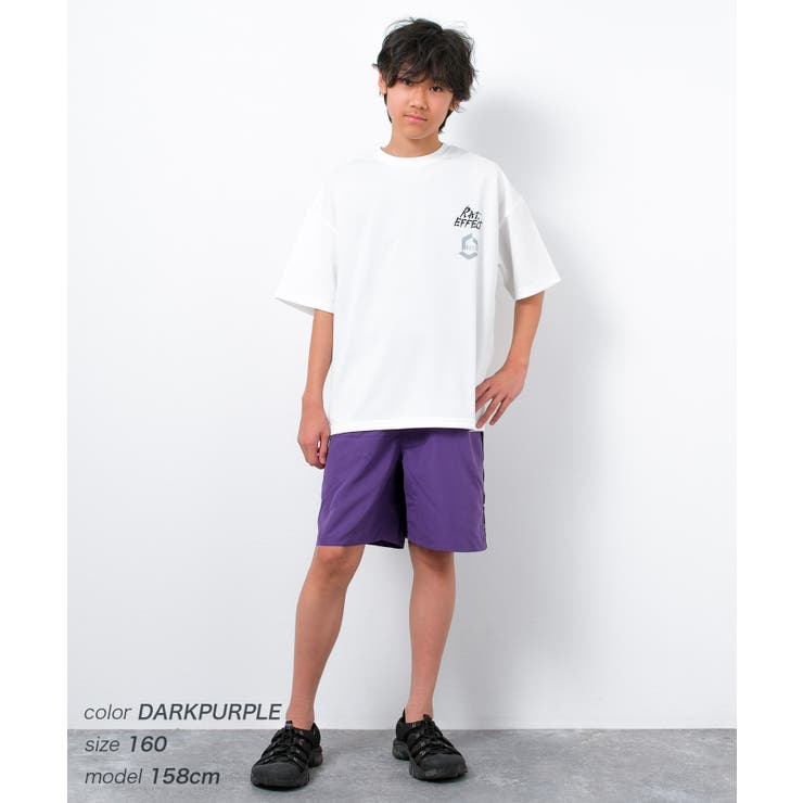 サイドラインスイムショートパンツ 水着 ビーチパンツ | 子ども服 SHUSHU | 詳細画像5 