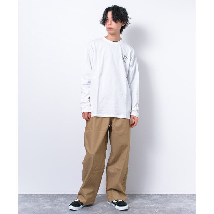 ツイルバレルレッグワイドパンツ ボトムス 長ズボン | 子ども服 SHUSHU | 詳細画像6 