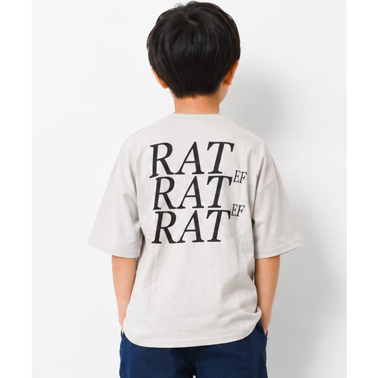 バックビッグロゴTシャツ トップス カットソー | 子ども服 SHUSHU | 詳細画像3 