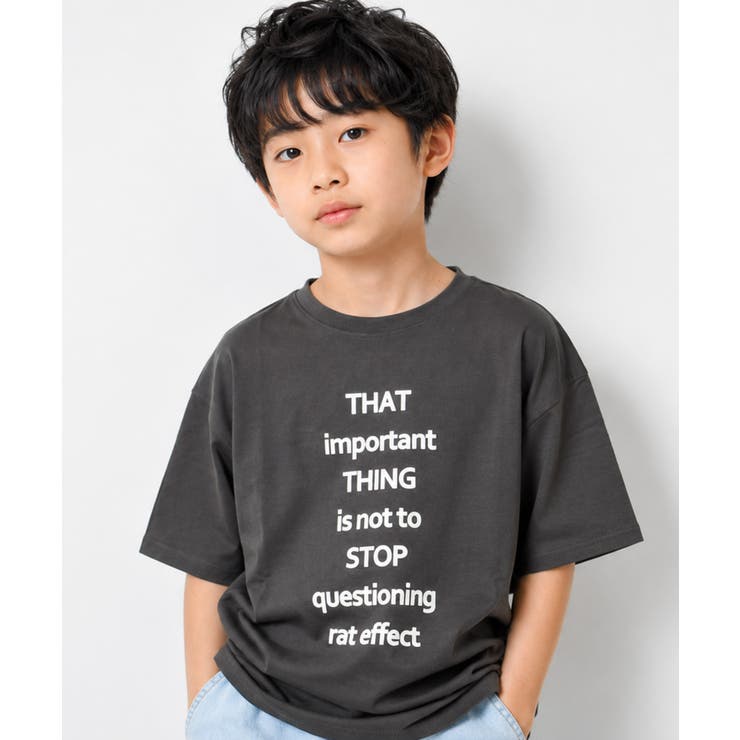 THATロゴプリントTシャツ トップス カットソー | 子ども服 SHUSHU | 詳細画像2 