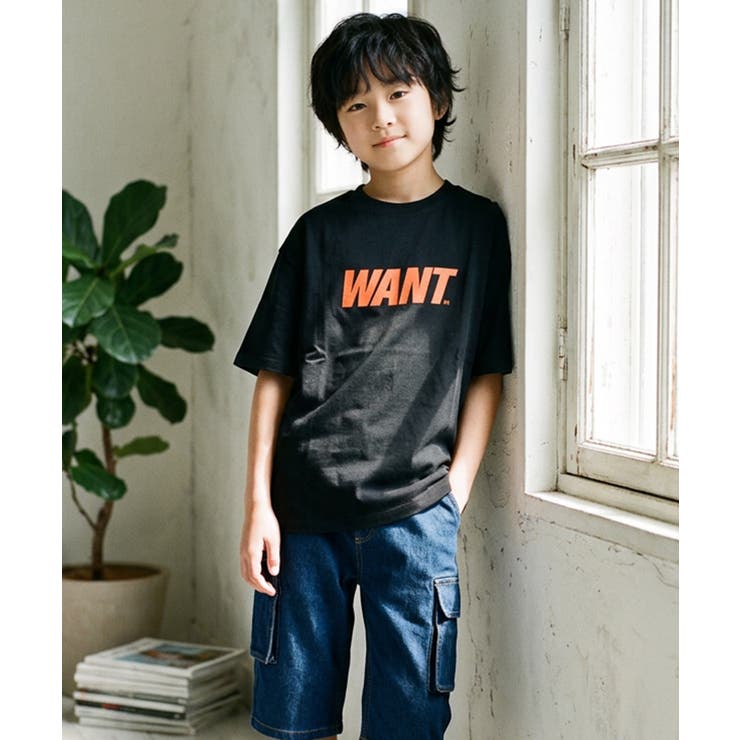 WANTロゴプリントTシャツ トップス カットソー | 子ども服 SHUSHU | 詳細画像3 