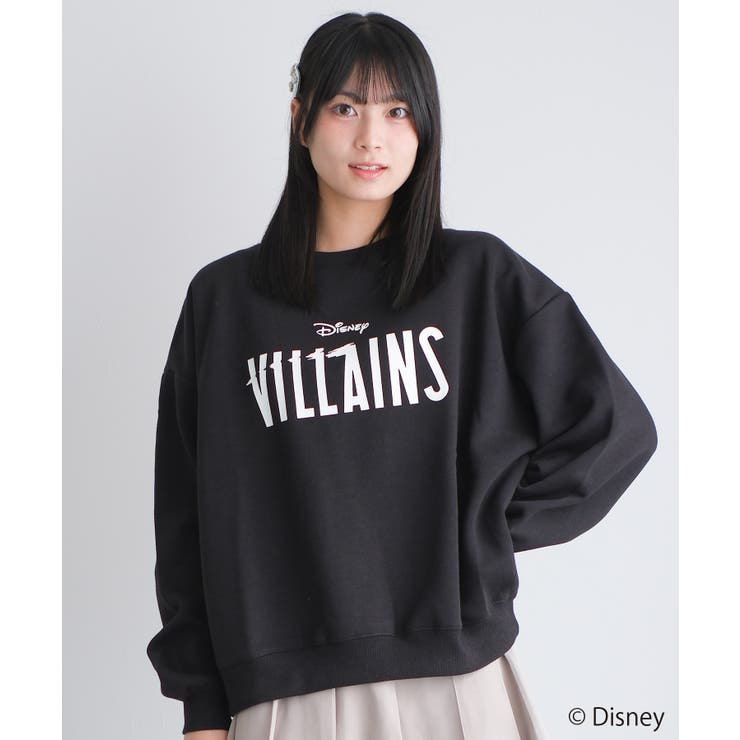 ディズニーヴィランズ キャラクターボックス裏起毛トレーナー VILLAINS | 子ども服 SHUSHU | 詳細画像3 