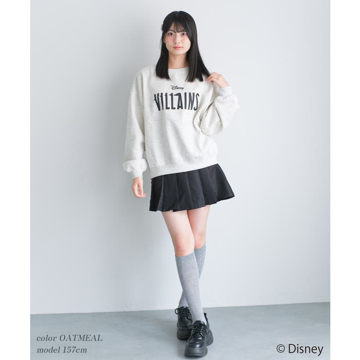 ディズニーヴィランズ キャラクターボックス裏起毛トレーナー VILLAINS | 子ども服 SHUSHU | 詳細画像10 
