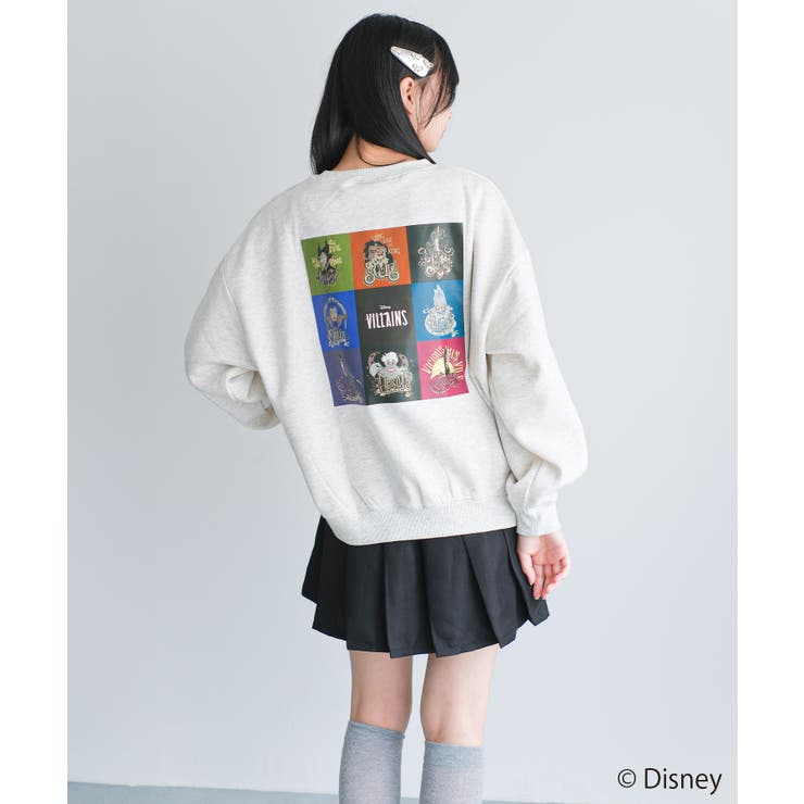 ディズニーヴィランズ キャラクターボックス裏起毛トレーナー VILLAINS | 子ども服 SHUSHU | 詳細画像11 