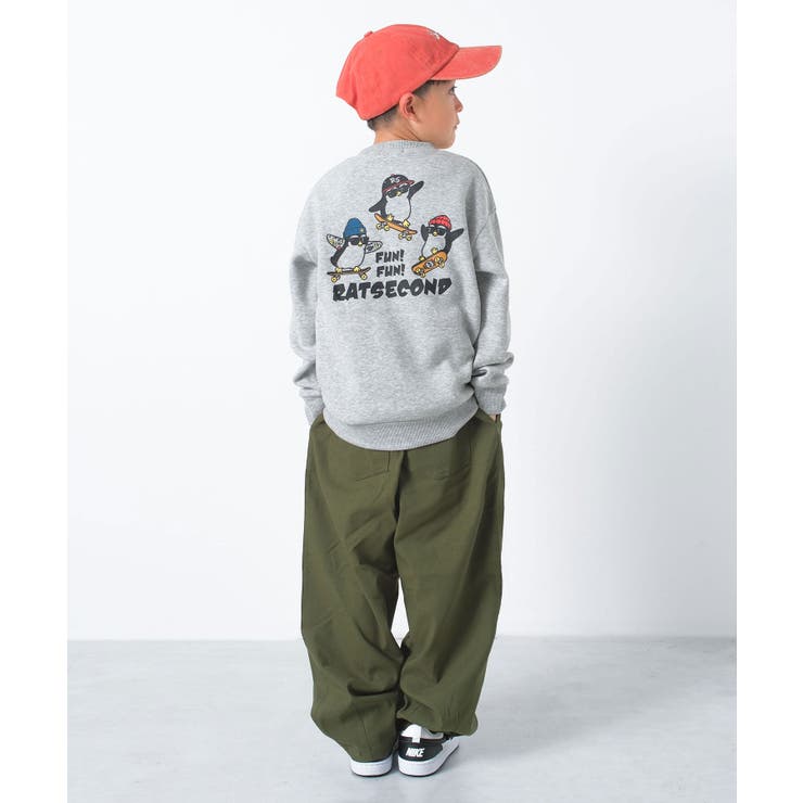 ストレッチルーズタックパンツ ボトムス 長ズボン | 子ども服 SHUSHU | 詳細画像5 