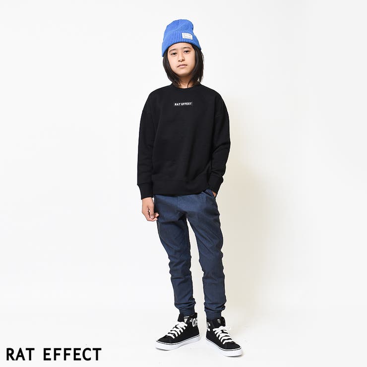 裏起毛バックプリントビッグトレーナー スウェット 長袖 | 子ども服 SHUSHU | 詳細画像5 