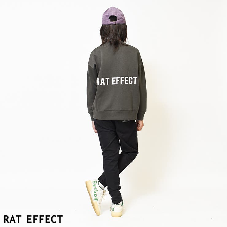 裏起毛バックプリントビッグトレーナー スウェット 長袖 | 子ども服 SHUSHU | 詳細画像12 