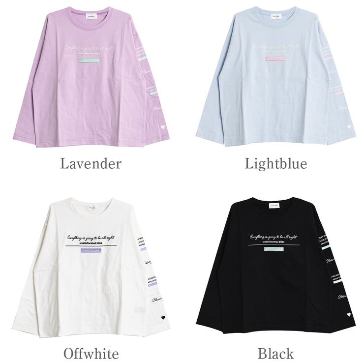 筆記体ロゴロングTシャツ トップス ロンT | 子ども服 SHUSHU | 詳細画像8 