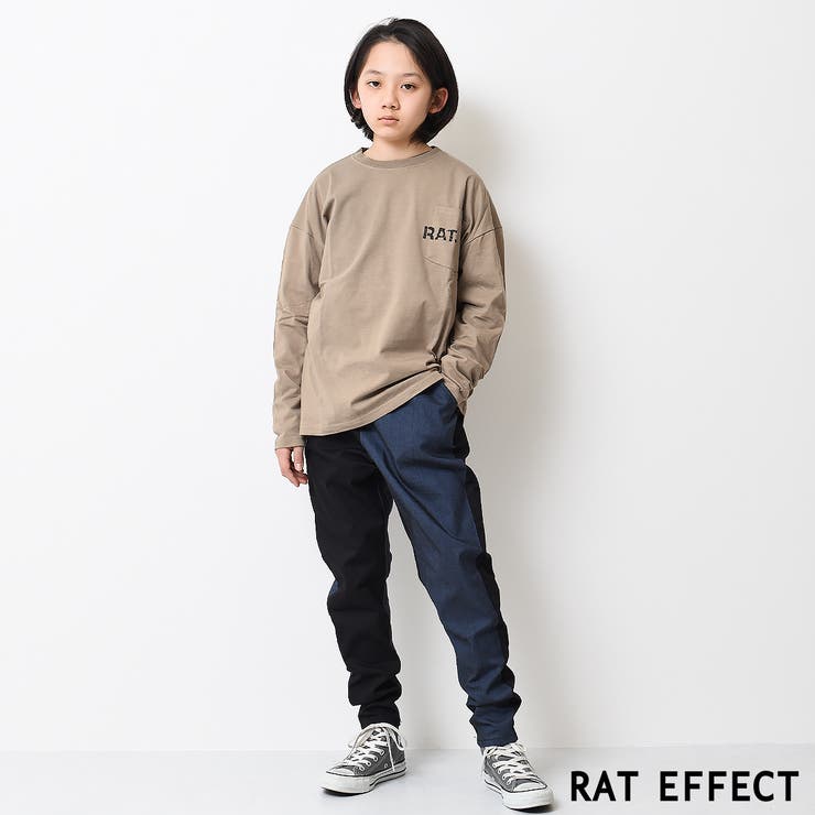 ポケット付ロングTシャツ トップス ロンT | 子ども服 SHUSHU | 詳細画像4 