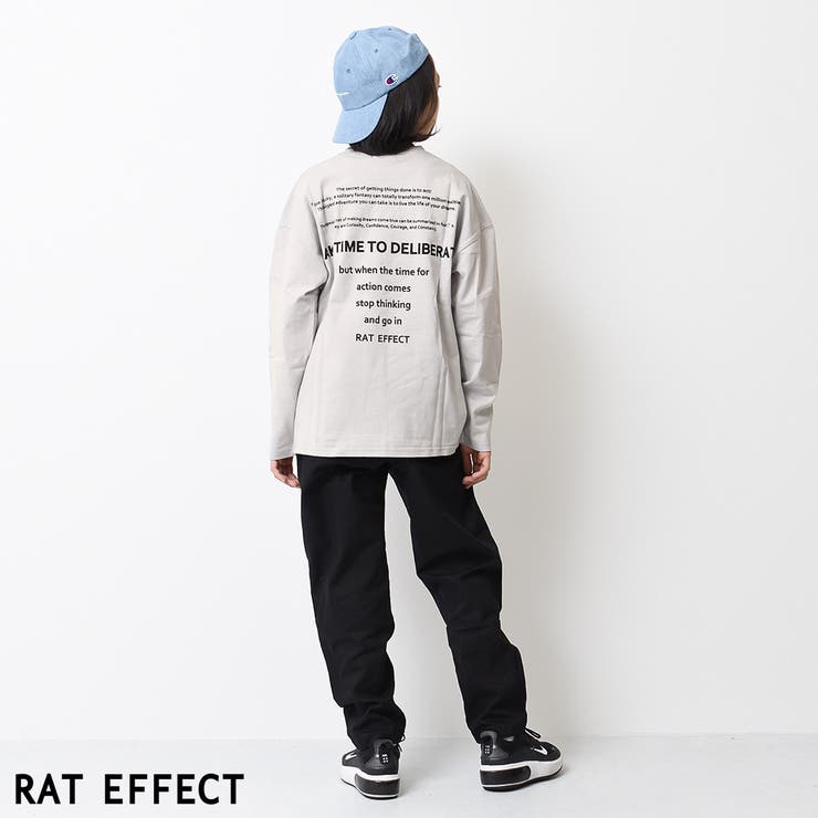 ポケット付バックプリントロングTシャツ トップス ロンT | 子ども服 SHUSHU | 詳細画像7 