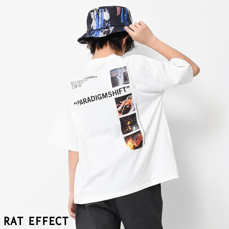 オフホワイト | PARADIGMSHIFT ビッグTシャツ トップス | 子ども服 SHUSHU