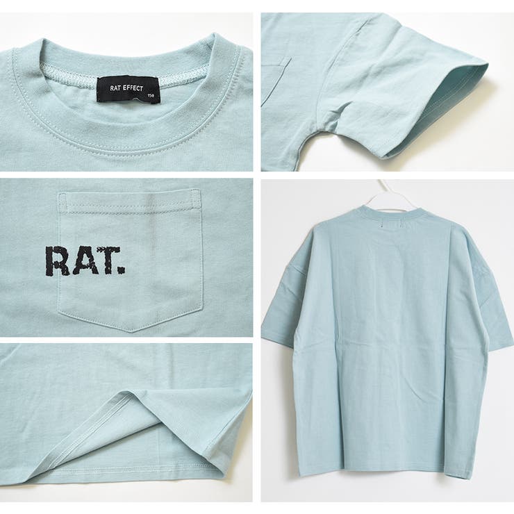 ロゴポケット付きビッグTシャツ トップス カットソー | 子ども服 SHUSHU | 詳細画像10 