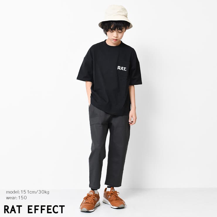 ロゴポケット付きビッグTシャツ トップス カットソー | 子ども服 SHUSHU | 詳細画像5 