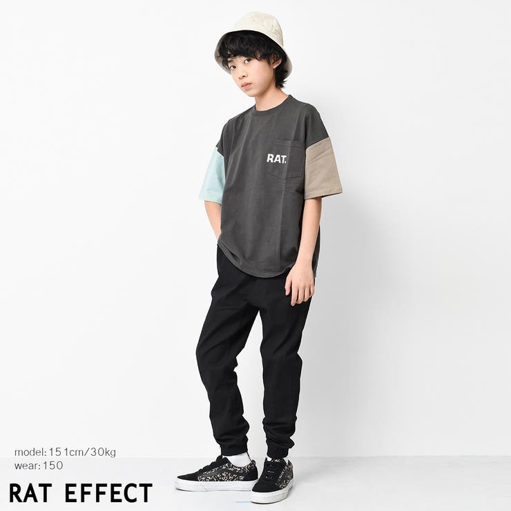 ロゴポケット付きビッグTシャツ トップス カットソー | 子ども服 SHUSHU | 詳細画像6 