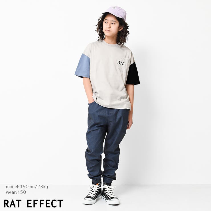 ロゴポケット付きビッグTシャツ トップス カットソー | 子ども服 SHUSHU | 詳細画像7 