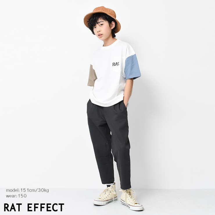 ロゴポケット付きビッグTシャツ トップス カットソー | 子ども服 SHUSHU | 詳細画像8 
