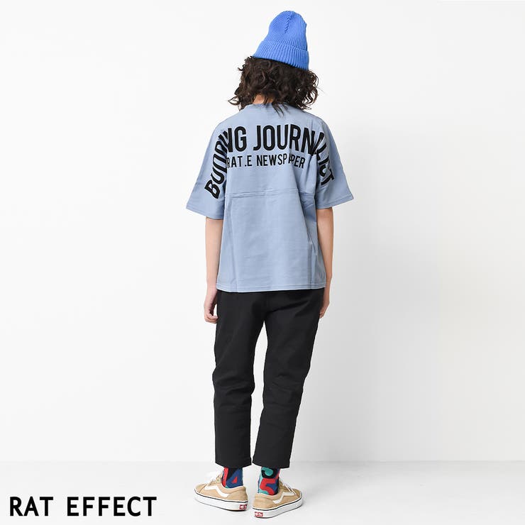 ドルマンスリーブバックロゴTシャツ トップス カットソー | 子ども服 SHUSHU | 詳細画像11 