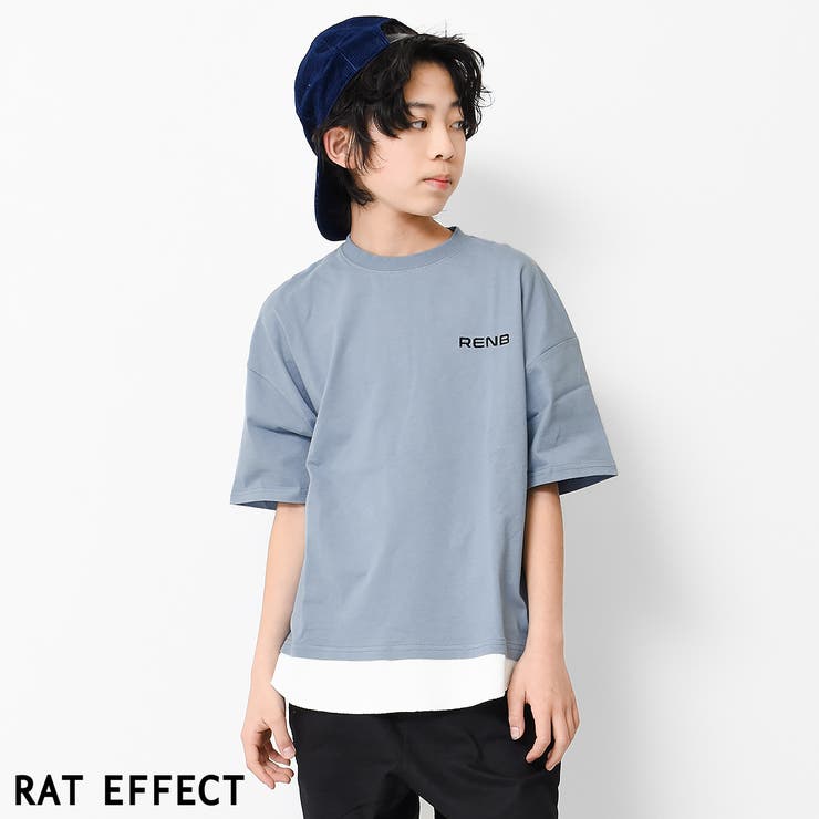 ワッフルレイヤードTシャツ トップス カットソー[品番：SHUK0001050]｜子ども服 SHUSHU（コドモフク  シュシュ）のキッズファッション通販｜SHOPLIST（ショップリスト）