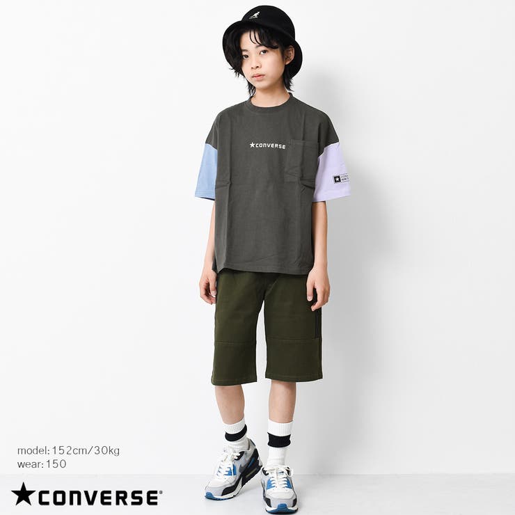 CONVERSE 別注ポケット付ビッグＴシャツ カットソー | 子ども服 SHUSHU | 詳細画像6 