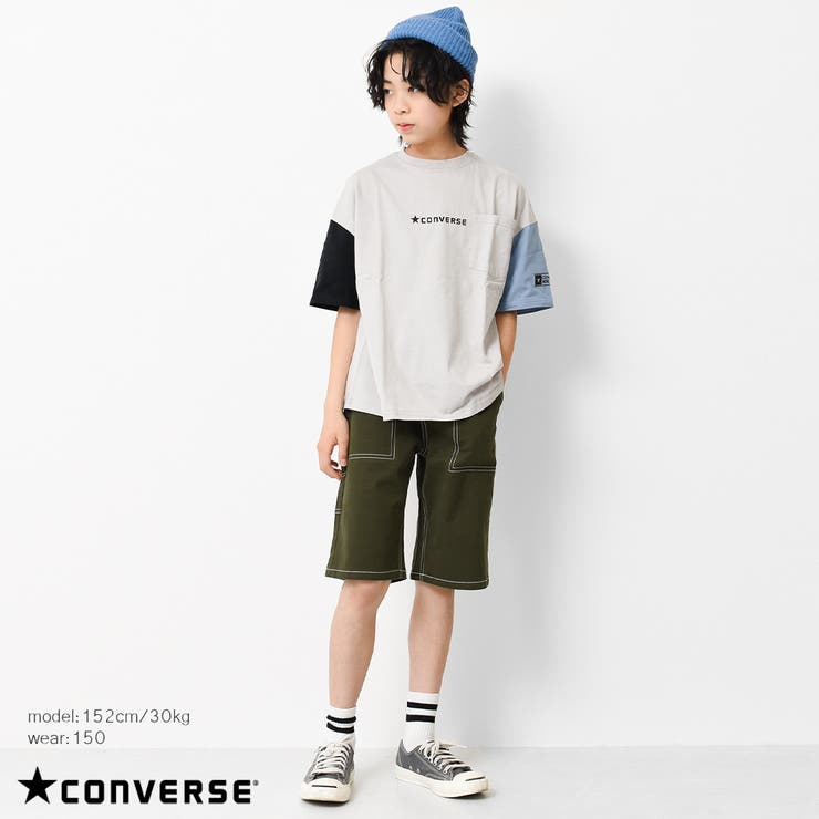 CONVERSE 別注ポケット付ビッグＴシャツ カットソー | 子ども服 SHUSHU | 詳細画像7 