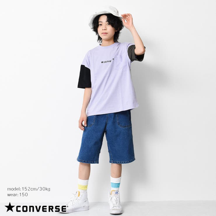CONVERSE 別注ポケット付ビッグＴシャツ カットソー | 子ども服 SHUSHU | 詳細画像8 