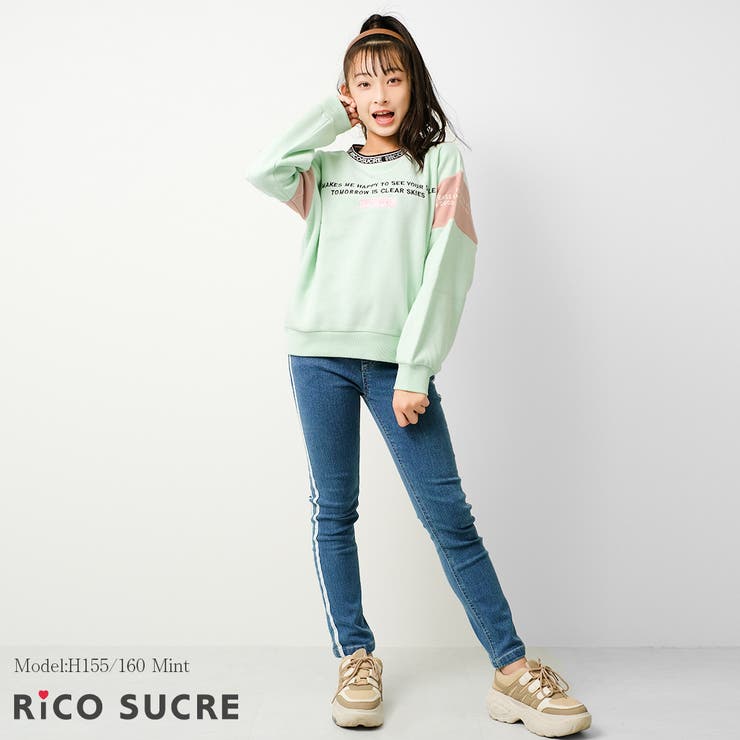 裏起毛襟ロゴプルオーバー あったか 子供服 | 子ども服 SHUSHU | 詳細画像6 