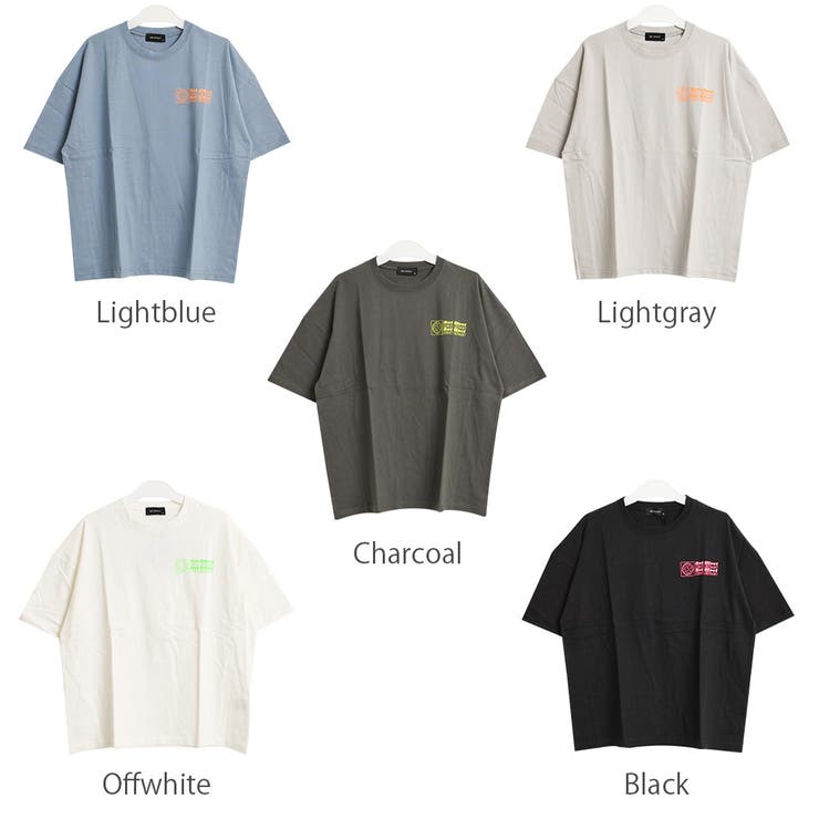 バックネオンロゴプリントビッグTシャツ トップス カットソー | 子ども服 SHUSHU | 詳細画像12 