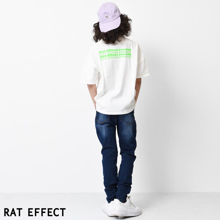 バックネオンロゴプリントビッグTシャツ トップス カットソー | 子ども服 SHUSHU | 詳細画像11 