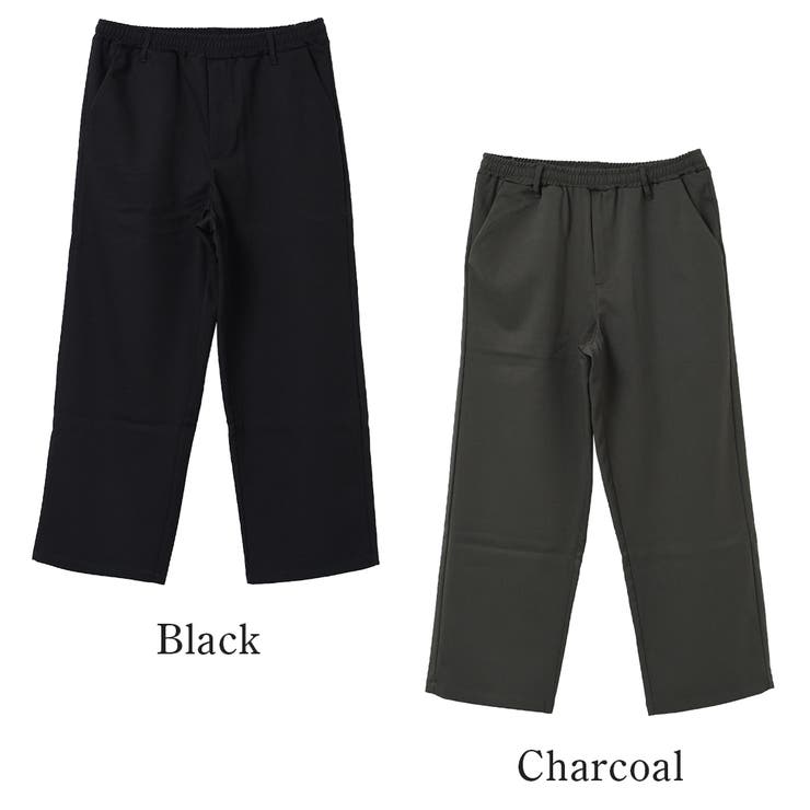 ワイドスラックスパンツ ボトムス 長ズボン[品番:SHUK0001203 ワイドスラックスパンツ ボトムス 長ズボン[品番:SHUK0001203