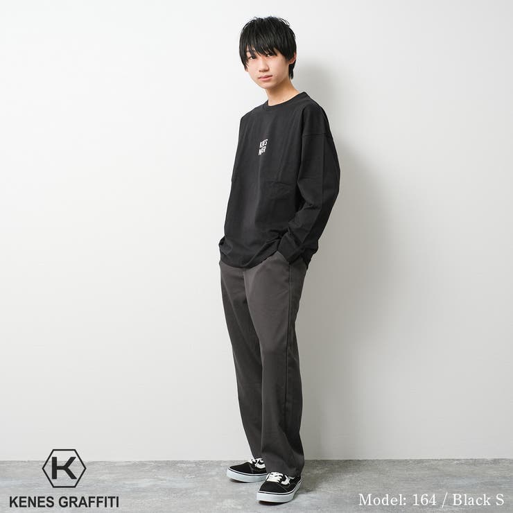 袖プリントロングTシャツ トップス 長袖 | 子ども服 SHUSHU | 詳細画像2 