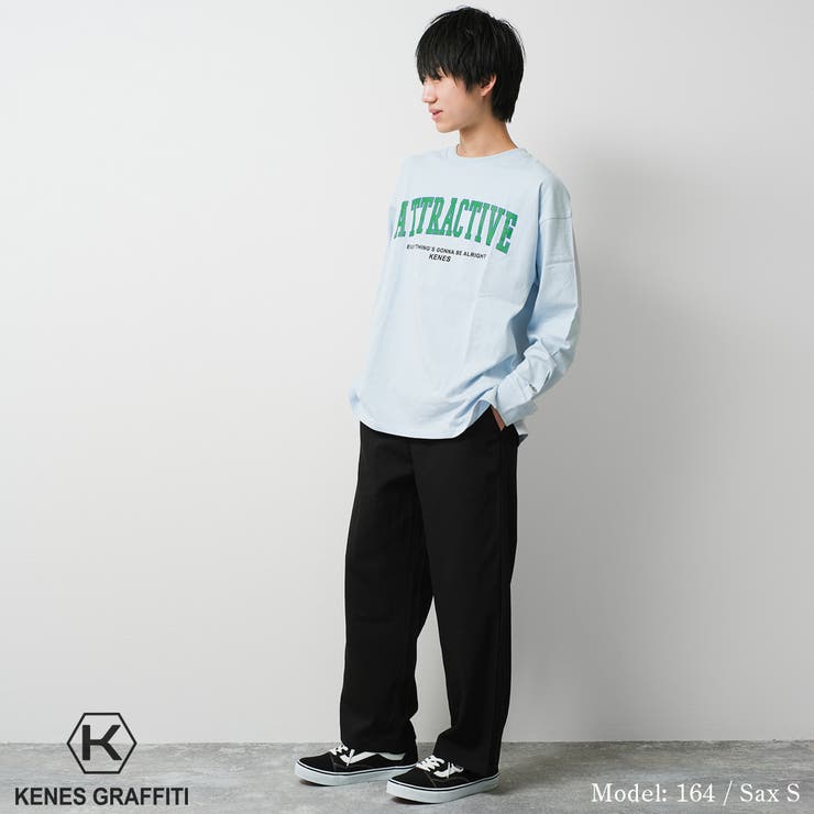 アーチロゴプリントロングTシャツ トップス 長袖 | 子ども服 SHUSHU | 詳細画像2 